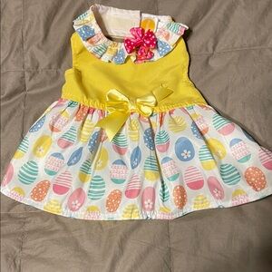Colorful Easter Egg Dog Dress